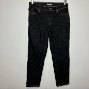 Eileen Fisher‎ black straight Jeans size 6